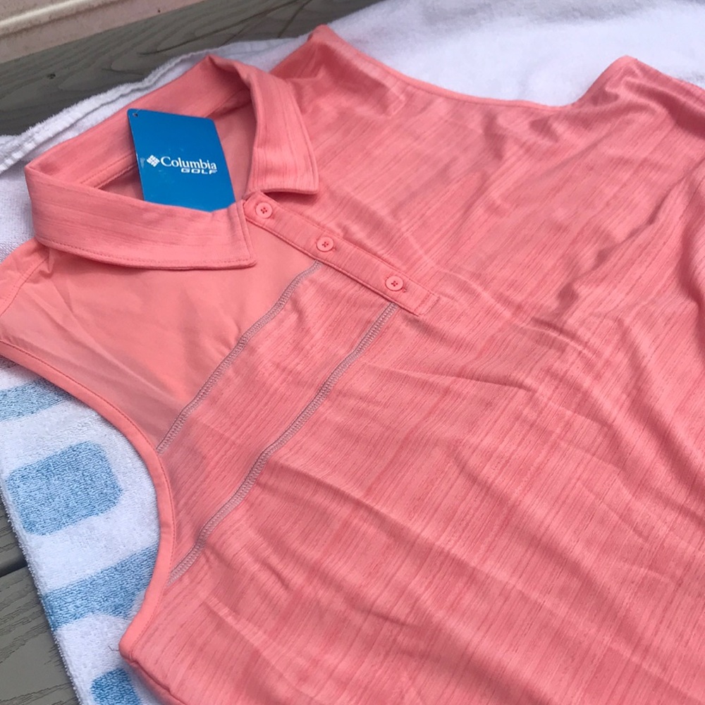 NWT Columbia Women’s golf shirt large - Picture 2 of 3